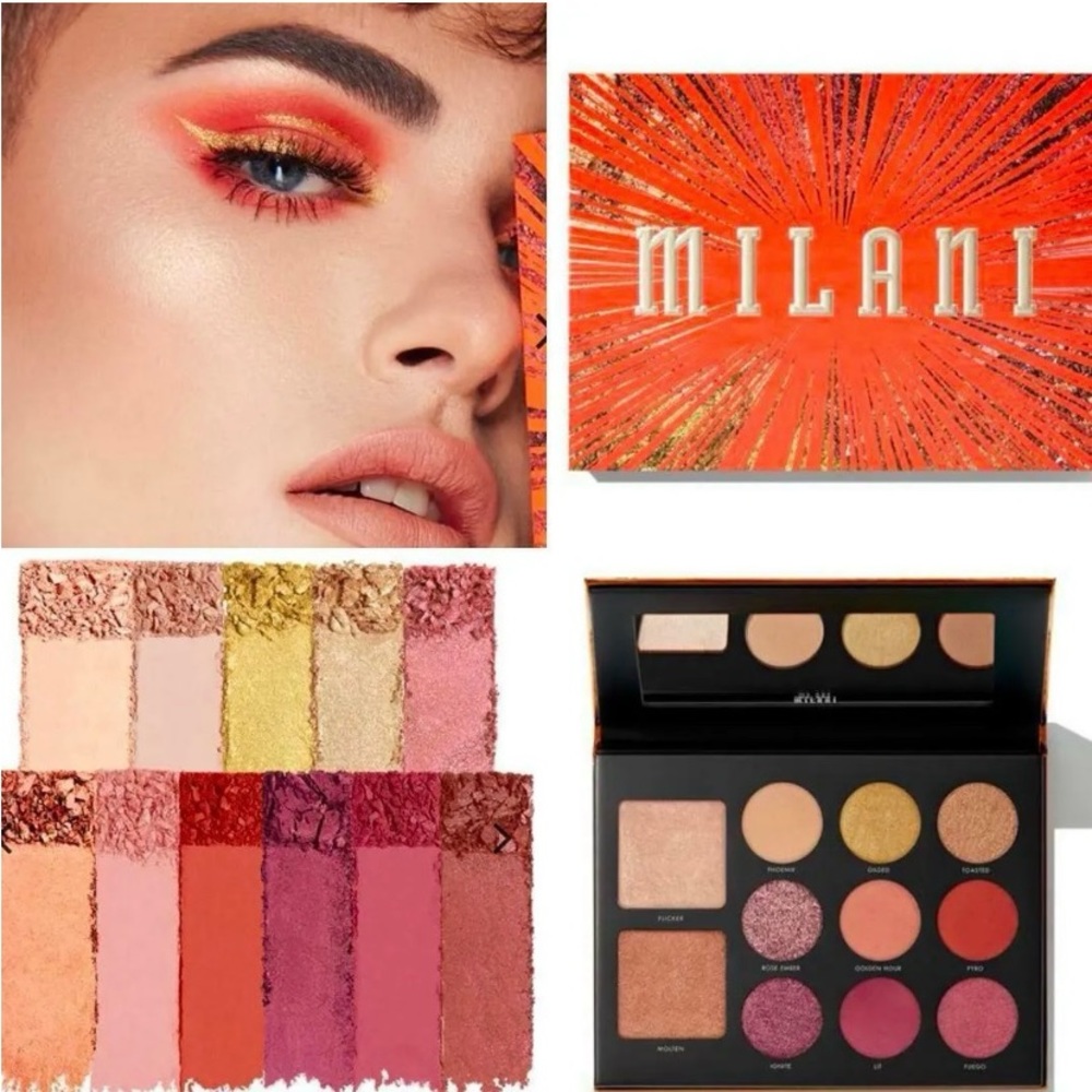 Milani Gilded Ember Hyper-Pigmented Eye & Face Palette